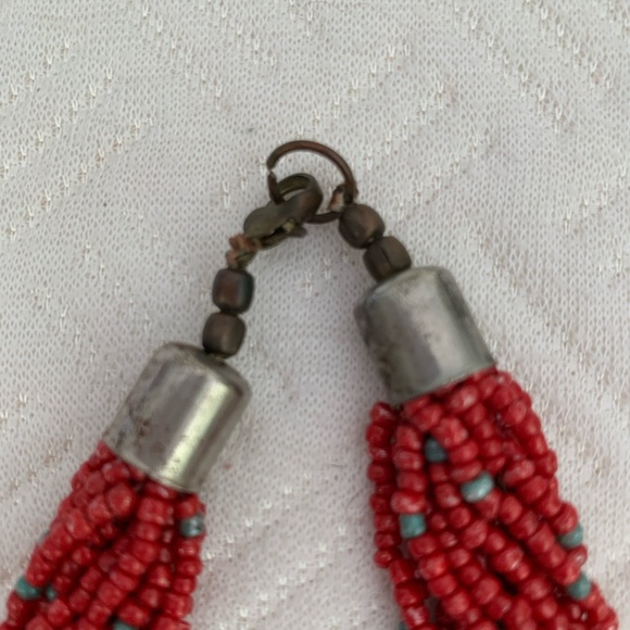 Very unique Native American type long necklace - Picture 7 of 7